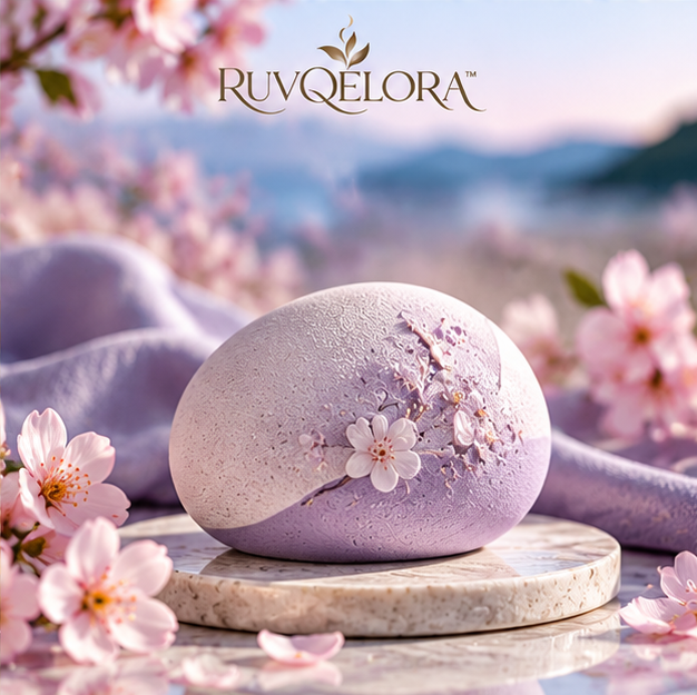 RUVQELORA™ Sakura Mist Portable Aroma Stone